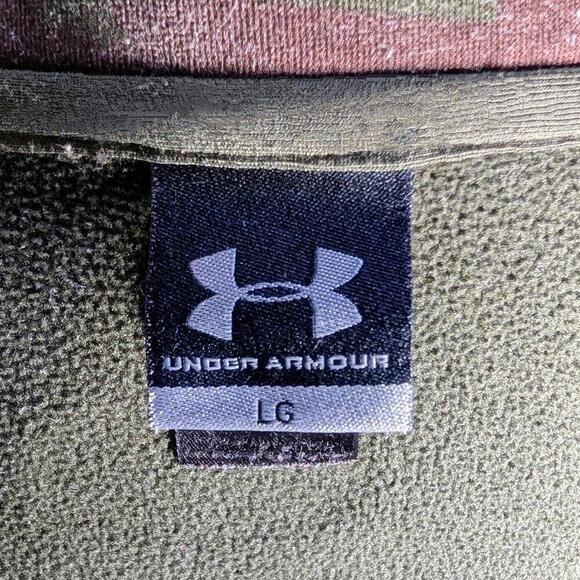 ⛺Under Armour Camo Hoodie, Men's Size L - Picture 9 of 9